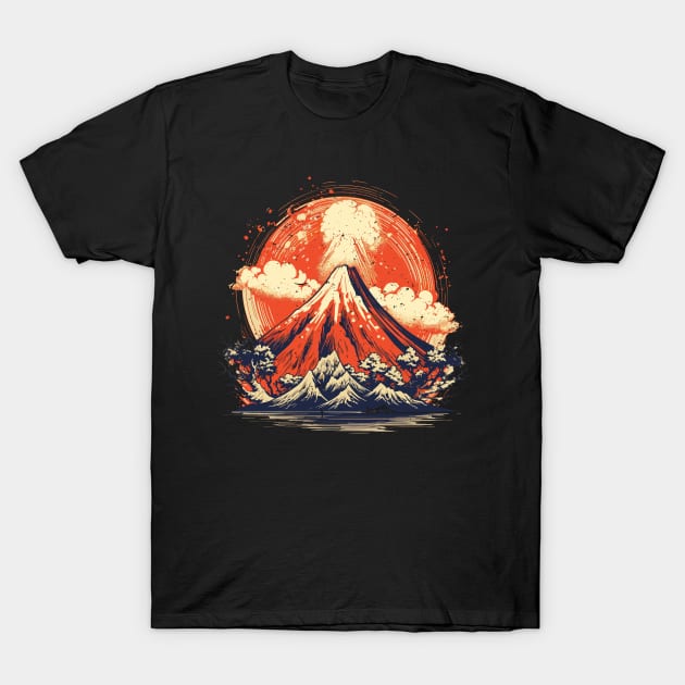 Volcano T-Shirt by Yopi